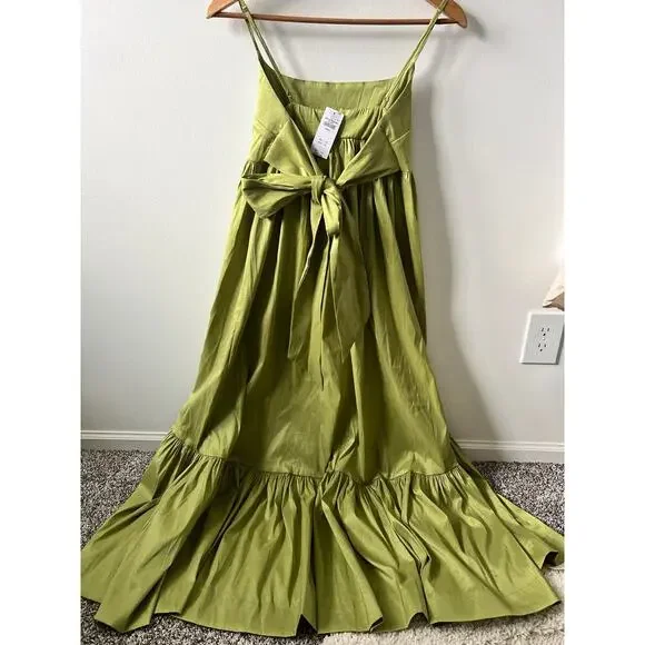 Abercrombie & Fitch Drama Bow-back taffeta gown women's size large brand new! - Picture 5 of 9
